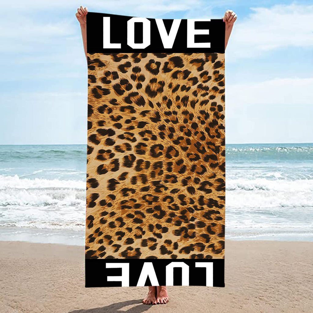 Beach Towels Large Super Absorbent Bath Towels Fashion with Microfiber